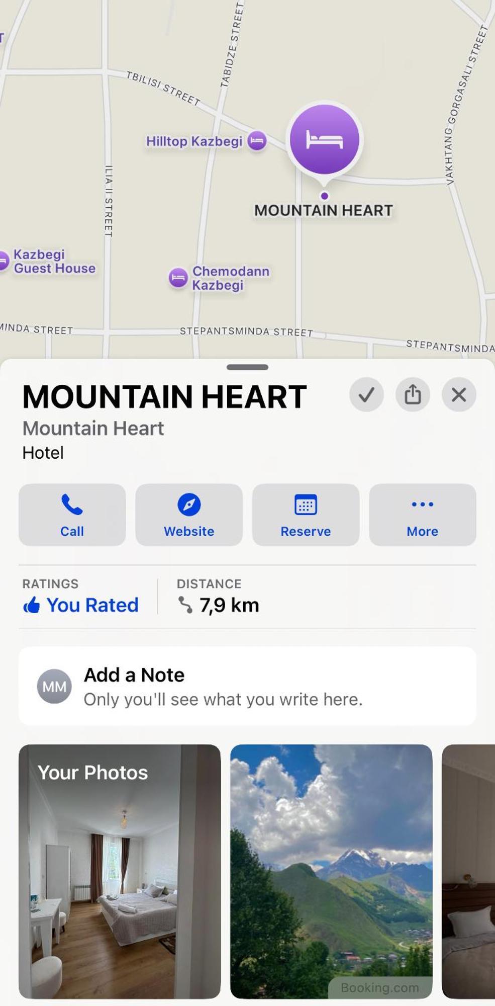 Mountain Heart Bed & Breakfast Kazbegi Eksteriør bilde
